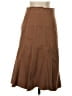 Assorted Brands Solid Brown Casual Skirt Size 4 - photo 2