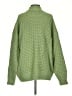 retrofête Solid Green Pullover Sweater Size S - photo 2