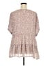 Hayden 100% Polyester Pink Short Sleeve Blouse Size 2X - photo 2