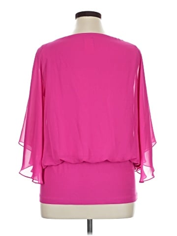 Coco Bianco 3/4 Sleeve Blouse (view 2)