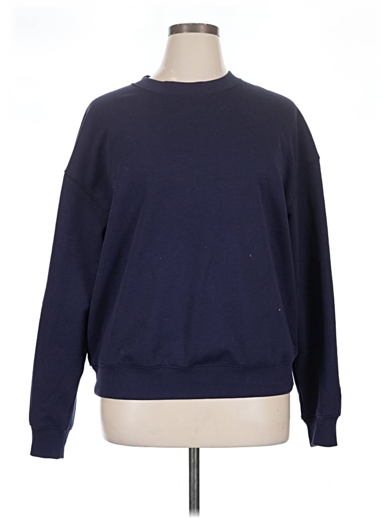 Pre-owned Fabletics Sweatshirt In Blue