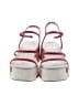 Larroudé White Wedges Size 9 1/2 - photo 2