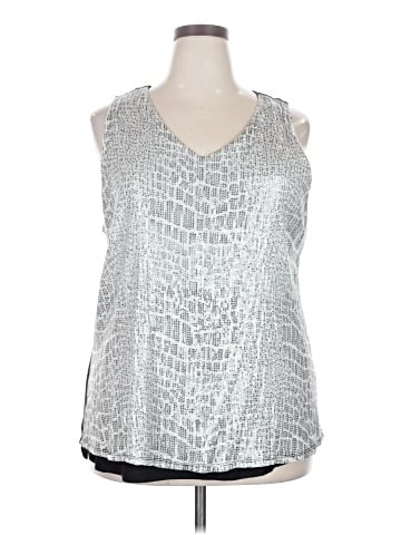 Kelly By Clinton Kelly Sleeveless Blouse (view 1)
