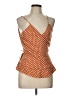 Leith 100% Polyester Orange Sleeveless Top Size L - photo 1