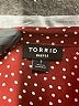 Torrid 100% Polyester Polka Dots Burgundy Sleeveless Blouse Size 1X Plus (1) - photo 7