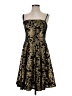 Nanette Lepore 100% Polyester Paisley Black Cocktail Dress Size 2 - photo 1