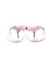 Nine West 100% Leather Pink Flip Flops Size 9 - photo 2