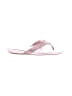 Nine West 100% Leather Pink Flip Flops Size 9 - photo 1