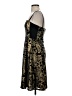 Nanette Lepore 100% Polyester Paisley Black Cocktail Dress Size 2 - photo 5