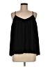 Express 100% Polyester Black Sleeveless Blouse Size M - photo 1