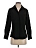 edward 100% Polyester Black Long Sleeve Blouse Size XS - photo 1