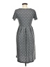 Unbranded Polka Dots Gray Casual Dress Size M - photo 2