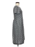 Unbranded Polka Dots Gray Casual Dress Size M - photo 4