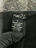 rue21 100% Polyester Black 3/4 Sleeve Blouse Size S - photo 7