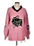 Unbranded 100% Acrylic Stars Pink Pullover Sweater Size L - photo 1