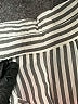 Unbranded Stripes Silver 3/4 Sleeve Button-Down Shirt Size 4X (estimated) - photo 7