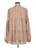 Unbranded Brown Long Sleeve Blouse Size M - photo 2
