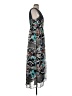 Harlyn 100% Polyester Paisley Gray Casual Dress Size M - photo 4