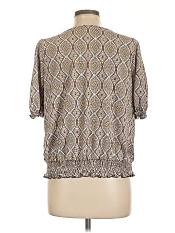 MELLODAY Short Sleeve Blouse (view 2)
