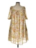 Mittoshop 100% Polyester Paisley Ivory Casual Dress Size L - photo 1