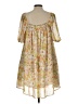 Mittoshop 100% Polyester Paisley Ivory Casual Dress Size L - photo 2