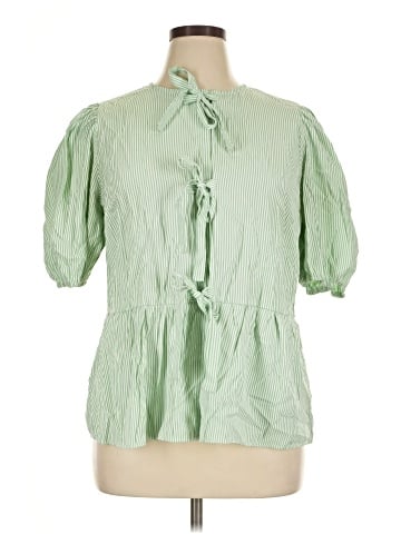 Prettygarden Short Sleeve Blouse (view 1)