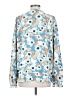Joie 100% Polyester Blue Long Sleeve Blouse Size S - photo 2