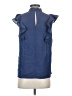 BCBGeneration Blue Sleeveless Blouse Size S - photo 2