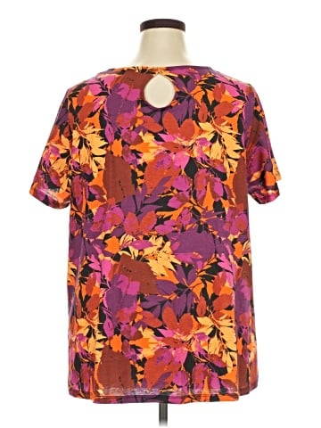 Roaman's Short Sleeve Blouse (view 2)