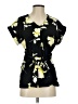 Worthington Black Short Sleeve Blouse Size XS - photo 1