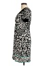 New Directions 100% Polyester Print Black Casual Dress Size 6 Petite - photo 5