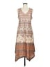 One World Paisley Tan Casual Dress Size M - photo 1