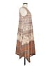 One World Paisley Tan Casual Dress Size M - photo 4
