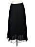 DKNY 100% Polyester Solid Black Formal Skirt Size S - photo 1
