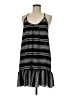 Apt. 9 Stripes Black Casual Dress Size M - photo 1