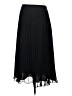 DKNY 100% Polyester Solid Black Formal Skirt Size S - photo 2