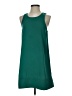 Leith 100% Polyester Solid Green Casual Dress Size S - photo 1