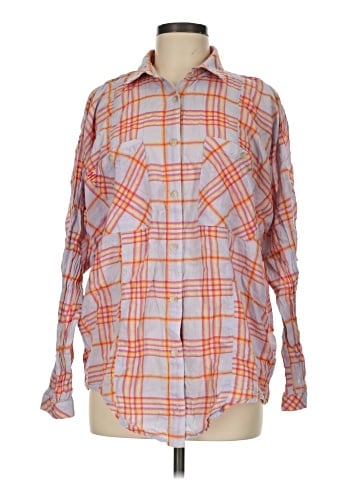 BDG Long Sleeve Button-Down Shirt (view 1)