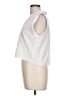 Aqua White Sleeveless Button-Down Shirt Size L - photo 5