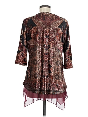 One World 3/4 Sleeve Blouse (view 2)