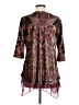 One World Burgundy 3/4 Sleeve Blouse Size M - photo 2