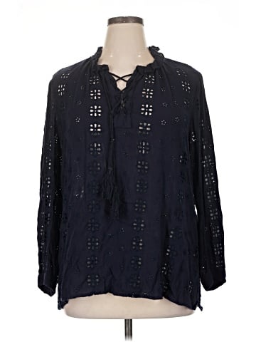 Chico's Long Sleeve Blouse (view 1)
