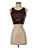 Romwe Brown Tank Top Size 4 - photo 1