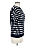 Ann Taylor Checkered-gingham Blue Pullover Sweater Size M - photo 4