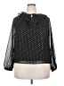 J.Crew Factory Store 100% Polyester Black Long Sleeve Blouse Size XXL - photo 1