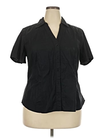 Lane Bryant Short Sleeve Blouse (view 1)