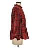 J.Crew Plaid Red Long Sleeve Blouse Size S - photo 4
