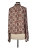 Ramy Brook 100% Polyester Brown Long Sleeve Blouse Size M - photo 2