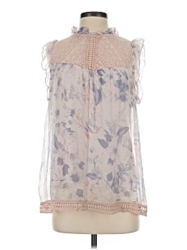 Elena Baldi Sleeveless Silk Top