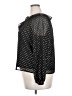 J.Crew Factory Store 100% Polyester Black Long Sleeve Blouse Size XXL - photo 5
